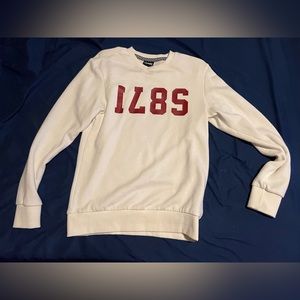 White sweatshirt